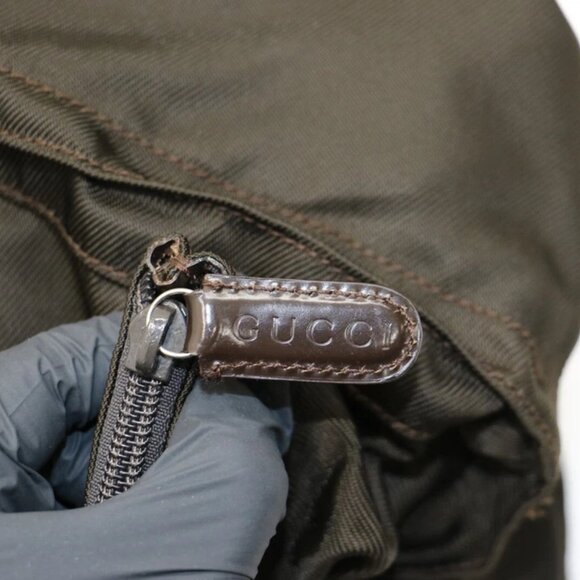 Gucci Bamboo Boston Large Capacity Commuter School Bag - Brown - Picture 14 of 16